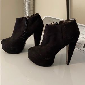 Cute Black Platform Heels